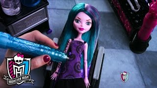 CreateAMonster COLOR ME CREEPY Design Chamber  Monster High [upl. by Namruht]