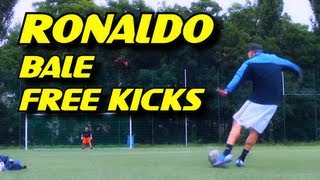 How To Shoot a Knuckleball  Free Kick training Juninho Free kicks  ifreeKick [upl. by Alemahs]