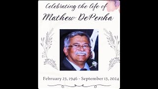 In Memory of our beloved Pastor Mathew DePenha Feb 23 1946  Sep 13 2024 [upl. by Noek]