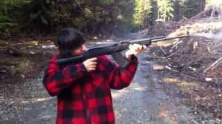 Gevarm SemiAuto 22 Rifle Shootin Out in The Woods [upl. by Erida]