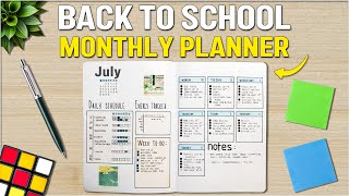 Back to school STUDY PLANNER for Toppers [upl. by Elleirua]