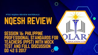 NQESH Review Session 16 PPST with Mock Test and Full Discussion DO 42 s 2017 [upl. by Aerol]