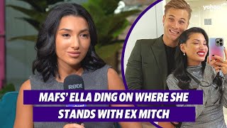 MAFS Ella Ding on where she stands with ex Mitch Eynaud  Yahoo Australia [upl. by Russian]