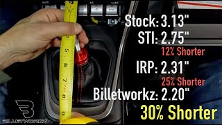 Comparing the most popular BRZ86 Short Shifters on the market [upl. by Ytsirc853]