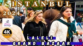 Istanbul City Walking Tour  Laleli to Grand Bazaar  Most Famous Markets amp Shopping Trip  Nov 2024 [upl. by Hoeve256]