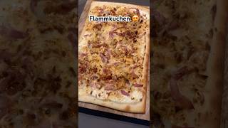 Homemade flammkuchen 😍 flammkuchen foodie food homemade favorite shorts [upl. by Miza]