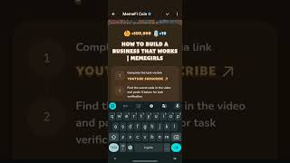 HOW TO BUILD A BUSINESS THAT WORKS  MEMEFI NEW VIDEO CODE TODAY [upl. by Dnalyaw]