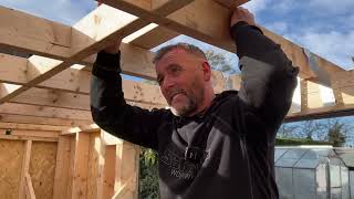 How to put a roof on a garden room [upl. by Lowrance]