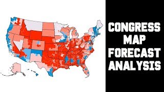 FiveThirtyEight Real Clear Politics The Cook Political Report  2018 House Race Ratings Map [upl. by Turne]