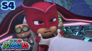 PJ Masks Season 4  Mission MunkiguLegend of the Wolfy Bone  DOUBLE EPISODE  Cartoon for kids [upl. by Newol954]