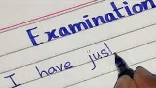 Paragraph on The Examination Hall  Easy and Simple writing [upl. by Cammy]