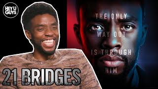 Chadwick Boseman Interview  21 Bridges [upl. by Ida]