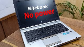 Hp Elitebook 8460 laptop power wont turn on  Laptop mother board repair [upl. by Eesac952]