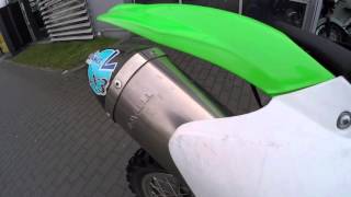 KAWASAKI KLX450R LEO VINCE X3 EXHAUST SOUND [upl. by Giusto671]