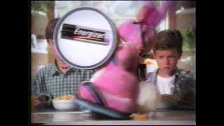 Energizer Bunny Keeps Going and Going at the Breakfast Table 1995 [upl. by Robinett832]