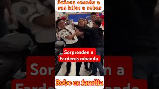 Farderos intentan robar en supermercado y los descubren [upl. by Halimeda986]