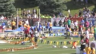 Amazing Finish 2012 Nebraska State Track Meet Class B 3200 Relay [upl. by Owena962]