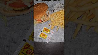 Fantastic Cheeseburger Big Pal Frenchie Fries Delicious 🍔🍟 shorts cheeseburger fries tasty [upl. by Noryt]