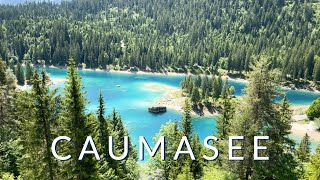 Caumasee  The most beautiful mountain lake in Switzerland [upl. by Newo]