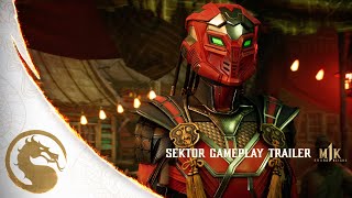 Mortal Kombat 1 Khaos Reigns – Official Sektor Gameplay Trailer [upl. by Cornela]