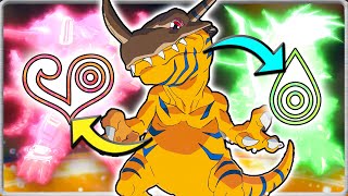 What If Greymon Digivolved With EVERY Digimon Crest [upl. by Anitsua109]