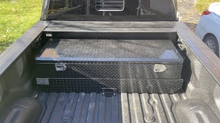 ATTA Auxiliary Fuel Tank amp Toolbox Install and Walk Through on a 2020 F450 [upl. by Tserrof]