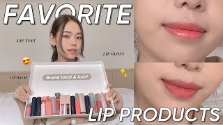 BEST LIP PRODUCTS 2023  Favorite Daily Lip Color ✨ [upl. by Nnire]