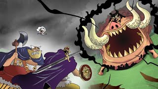 LUFFY AND THE GIANTS VS GOROSEI Fan animation  One Piece chapter 1111 [upl. by Whelan178]