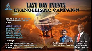 Last Day Events Evangelistic Campaign 2024 [upl. by Naitsirc]