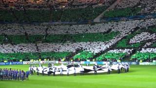 Celtic v Barcelona fan footage [upl. by Tfat]