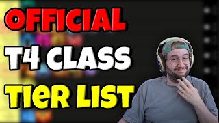 The OFFICIAL Tier 4 Class Tier List Secret KR Tech Inside [upl. by Aiza]