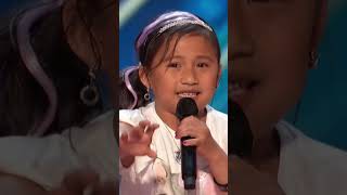 The first person to rap and sing on AGT at age 6 Zoë Erianna got a standing ovation talentedkids [upl. by Yrrep936]