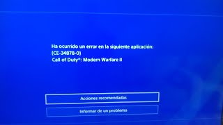 ERROR CE348780 EN PS4 SOLUCIÓN DEFINITIVA 100 2023 [upl. by Neelloc103]