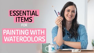 How to use WATERCOLOURS correctly 🎨  STAEDTLER Art Class [upl. by Anassor205]