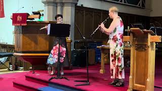 Clog Dance  Herold  Clare Butteriss flute Lisa Riley clarinet Julia Wigfield piano [upl. by Holle]