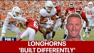 Klatt Texas built differently heading into OU game [upl. by Llenart]