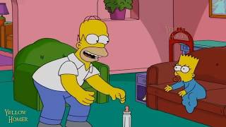 The Simpsons Family  Bart and Maggie Prank Homer [upl. by Longerich]