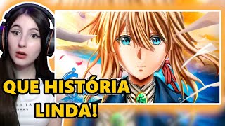 REACT Violet Violet Evergarden  CARTAS  Chrono [upl. by Allianora]