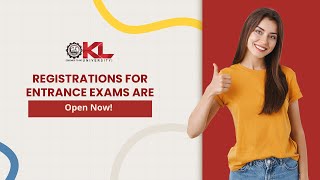 Join KL University  KLEEE 2025 Engineering Entrance Exam Registrations Open Now [upl. by Katherin]