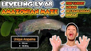 Cara Leveling di Amazonian Maze Agar Cepat Naik Level Fishing Planet [upl. by Wagstaff]