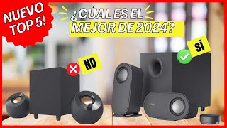 Top 5 Mejores ALTAVOCES para PC en 2024 CalidadPrecio  NO COMPRES sin ver esto antes [upl. by Hairehcaz981]