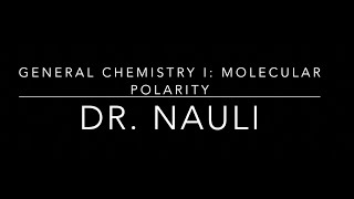 Ch 8 Molecular Polarity updated [upl. by Ryon]