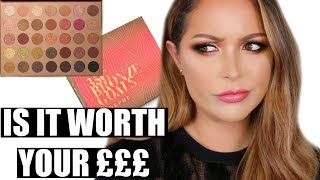 MORPHE 35G BRONZE GOALS PALETTE  IS IT WORTH IT  LAURA SOMMERVILLE [upl. by Anyaled845]