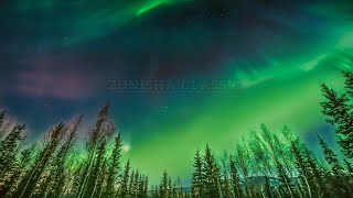 Northern Lights Effects  Aurora Aesthetic Background Sky Background Video [upl. by Larner229]