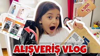 ALIŞVERİŞ VLOG  TRENDYOL ALIŞVERİŞİ YAPTIK  HAFTALIK VLOG [upl. by Llednov]