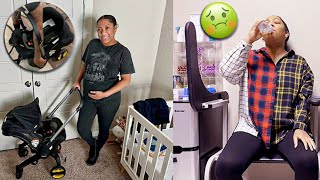 Doona Car Seat Stroller Unboxing  Glucose Test Day Parenting Prep 101 [upl. by Sirahc]