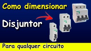 Como CALCULAR DISJUNTOR e CABO para AR CONDICIONADO Residencial [upl. by Calhoun571]