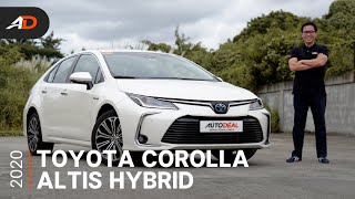 2020 Toyota Corolla Altis Hybrid Review  Behind the Wheel [upl. by Yanahc]