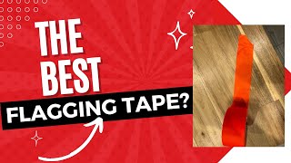 Review of Orange Flagging Tape Survey Tape [upl. by Bratton]