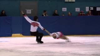 6 V GRECHUKHINA  A FILONOV RUS  ISU JGP Tallinn Cup 2011 Junior Pairs Short Program [upl. by Idleman]